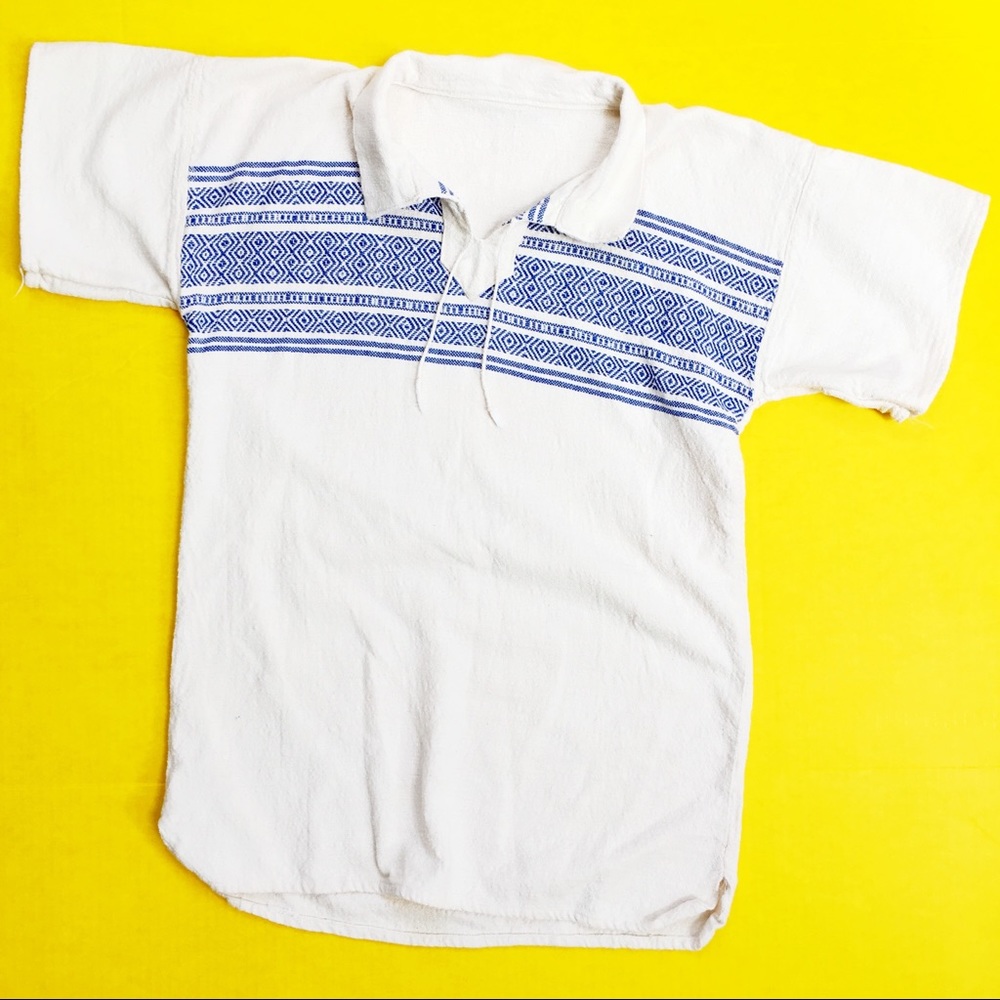 [VTG] 60s Hemp Baja Tunic